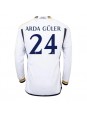 Real Madrid Arda Guler #24 Kotipaita 2023-24 Pitkähihainen